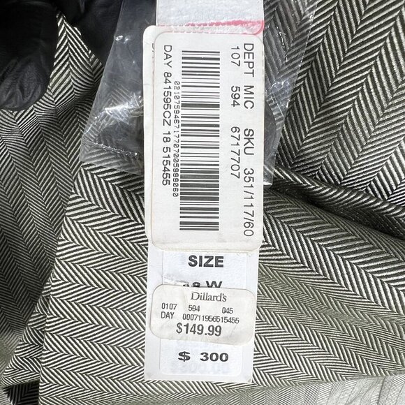 NWT John Meyer Collection By Jacques Moiner Womens 18W Blazer Pants Power Suit - Picture 15 of 16